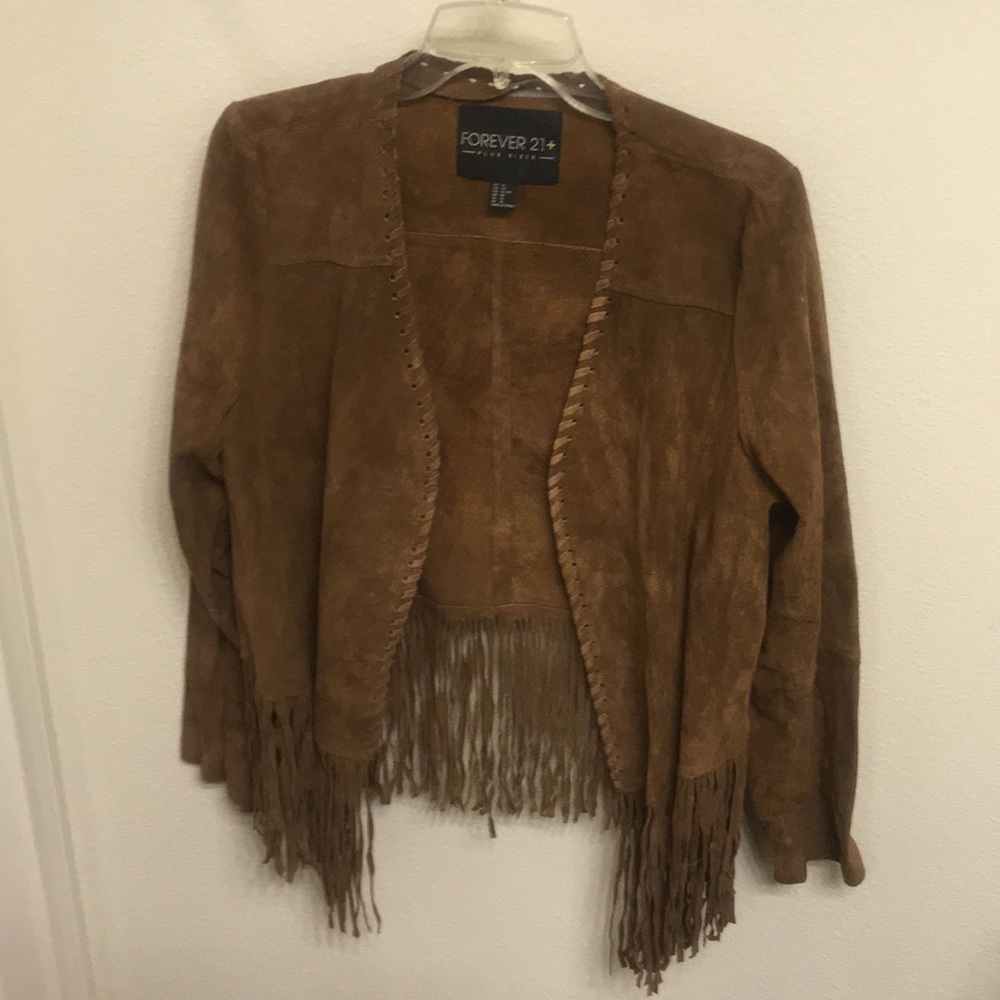 Faux Suede Jacket - Picture 4 of 7